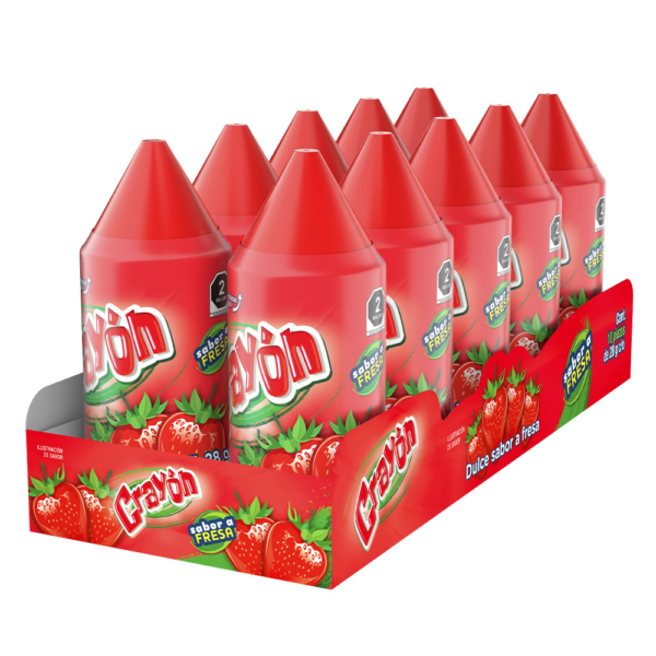 Lorena Crayon Strawberry
