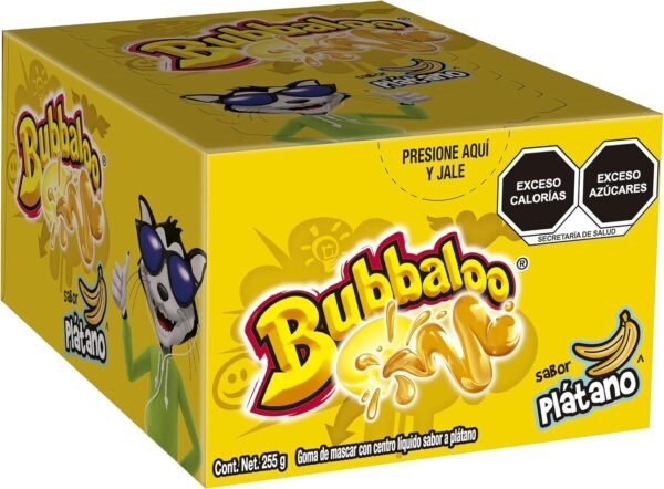 Bubbaloo Chicle Platano