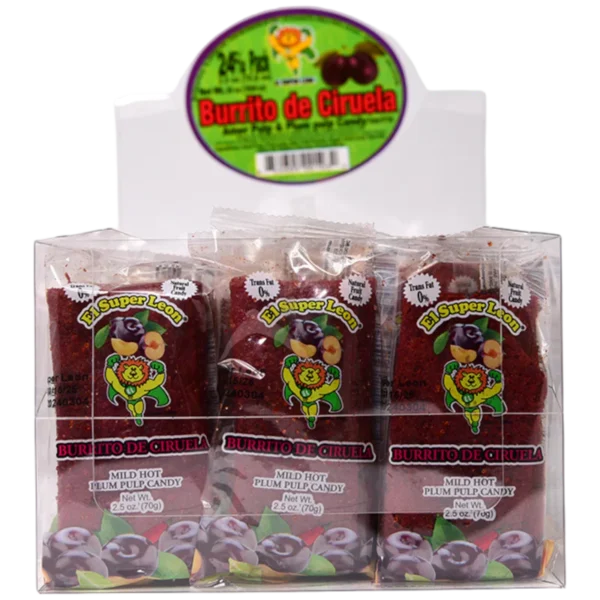 El Leon Burrito Ciruela, 24ct