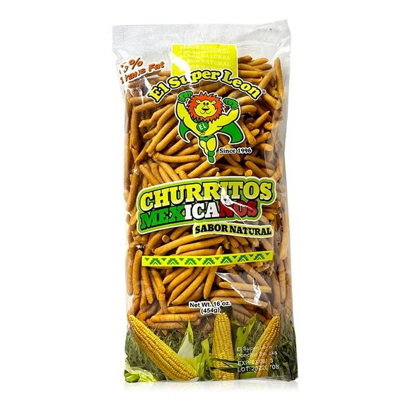 El Leon Churritos Natural 16oz