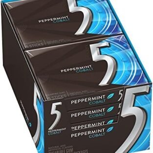 5Gum Peppermint Cobalt 10ct/15pc