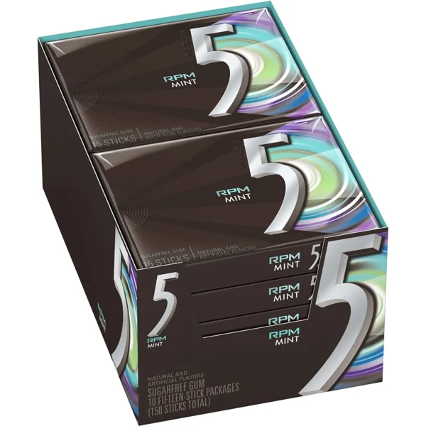 5Gum RPM Mint 10ct