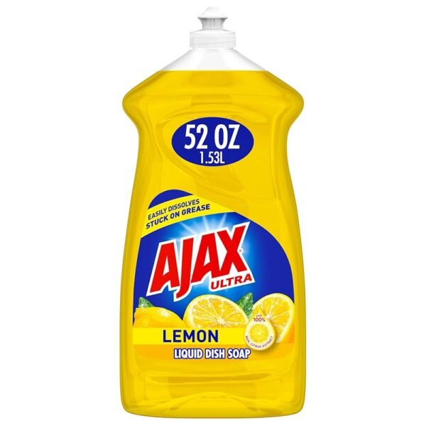 Ajax Dish Liquid Lemon 52oz