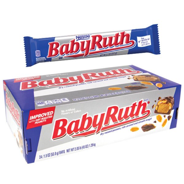 Baby Ruth Chocolate Bars 24ct