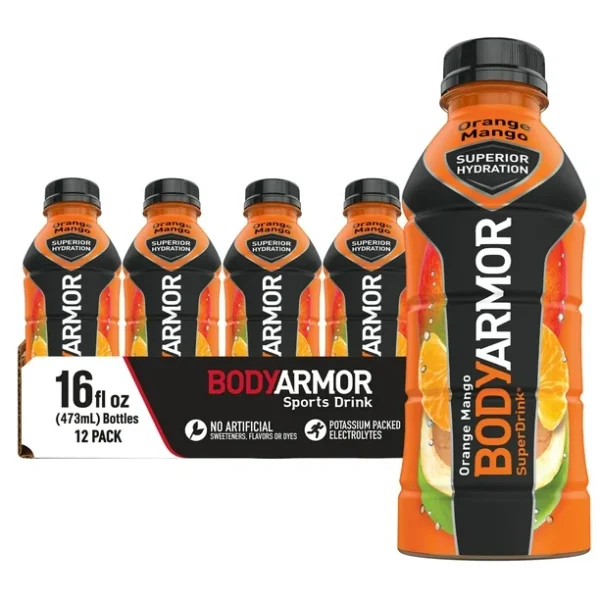 Body Armor Orange Mango 16oz/12pk