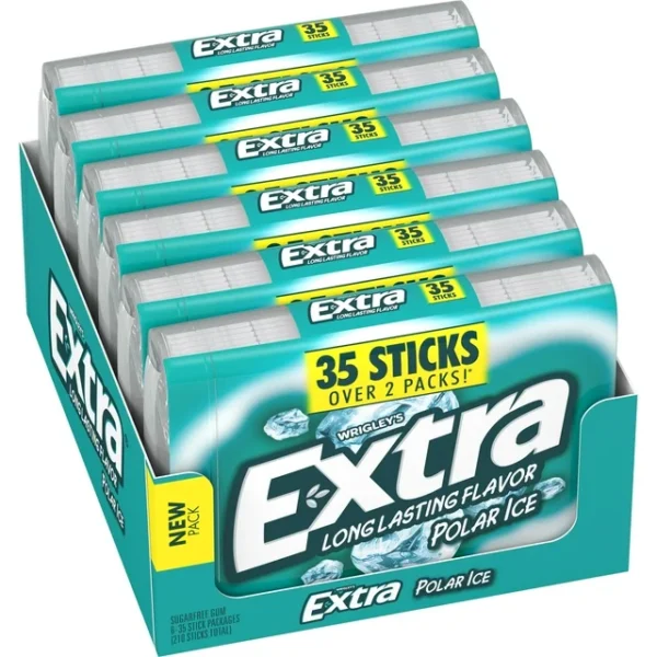 Extra Polar Ice Gum 6ct/35pc