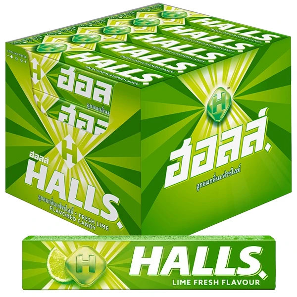 Halls Cough Drops Fresh Lime 20ct