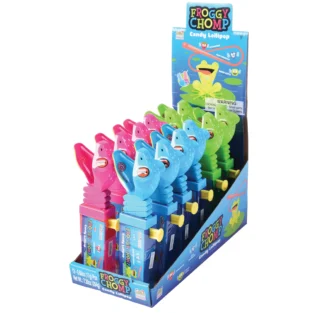 Kidsmania Froggy Chomp Lollipop 12ct