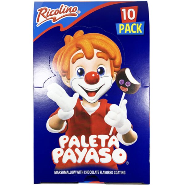 Ricolino Paleta Payaso, 10ct