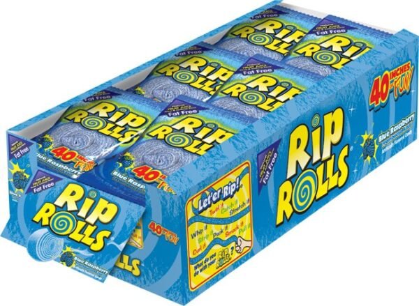 Rip Rolls Blue Raspberry 24ct