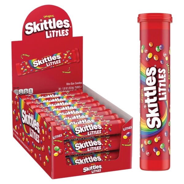 Skittles Littles Tubes 24ct