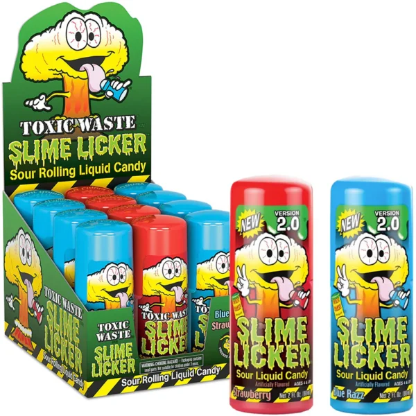 Slime Licker Blue/Red 12ct