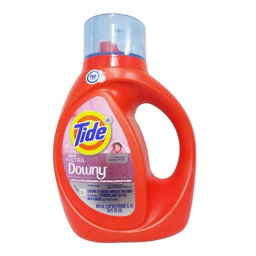 Tide Liquid He Ultra Downy 30oz/6pc