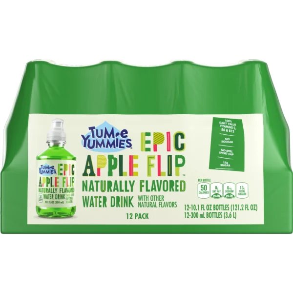 Tum-E Yummies Epic Apple Flip 10.1oz/12pck