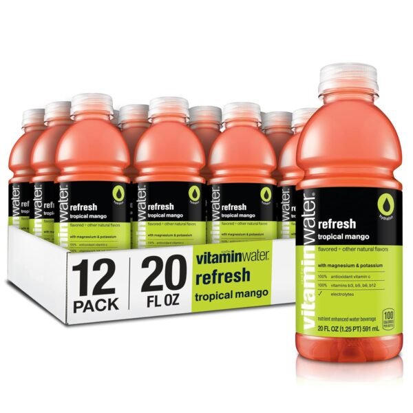 Vitamin Water Tropical Mango 20oz/12pk