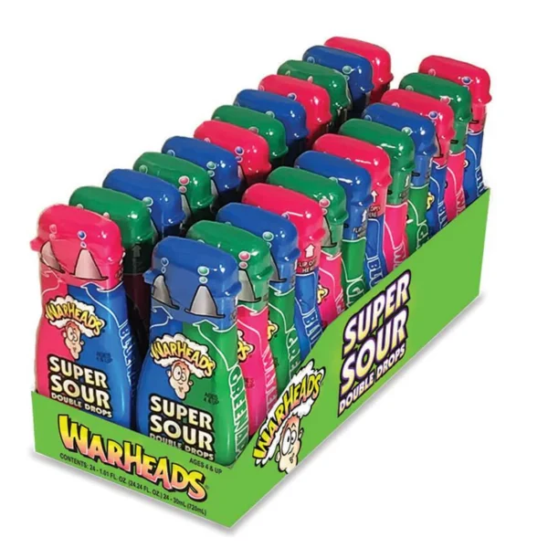 Warheads Sour Double Drop 24ct