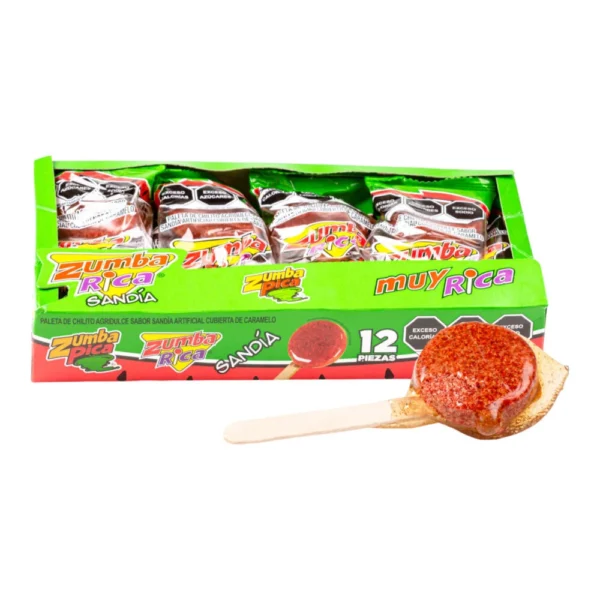 Zumba Pica Paleta Sandia 12ct