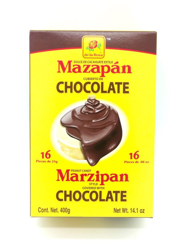 De la Rosa Mazapan con Chocolate, 16ct