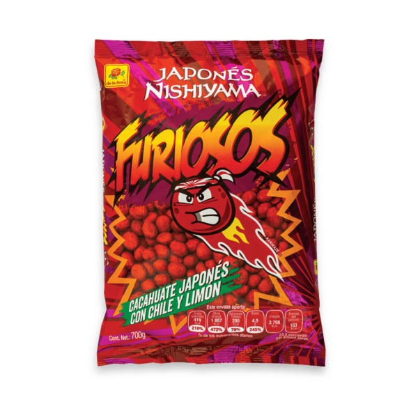 De la Rosa Cacahuate Japones Furiosos, 700g