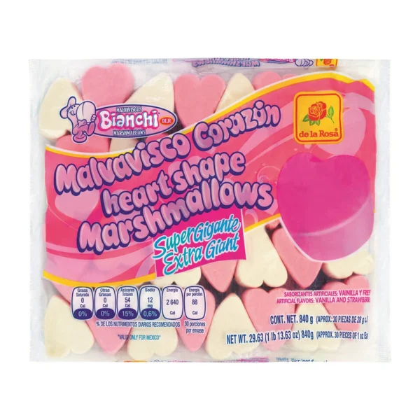 De la Rosa Bombon Corazon Gigante, 840g