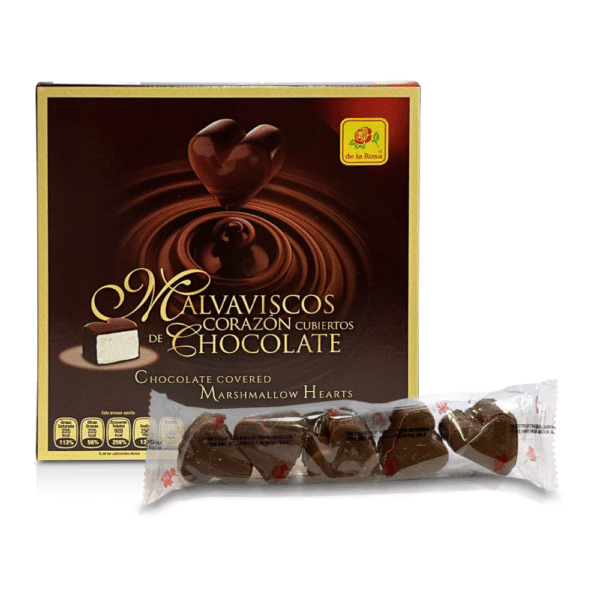 De la Rosa Corazon con Chocolate, 50ct