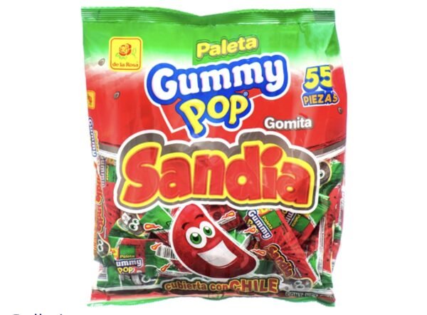 De la Rosa Gummy Pop Sandia, 55ct
