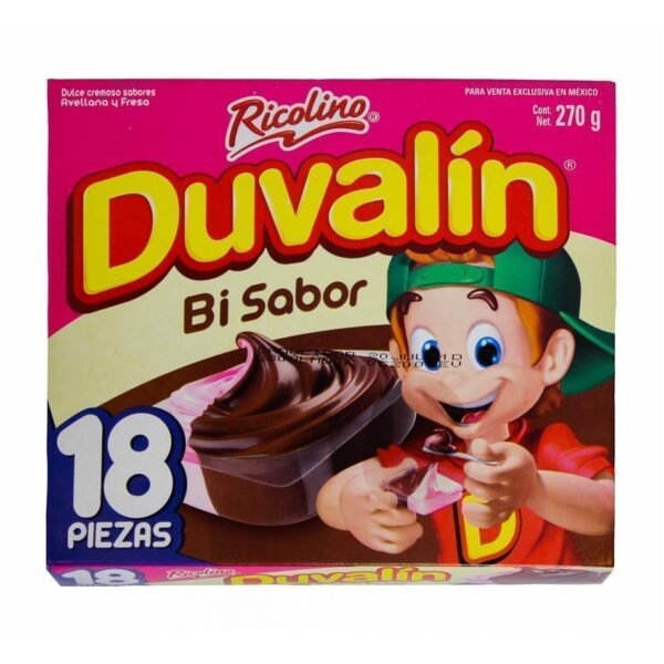 Ricolino Duvalin Fresa/Avellana, 18ct