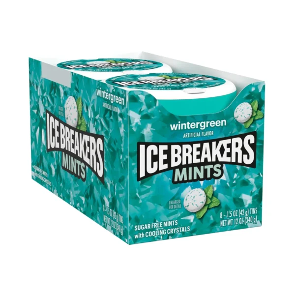 Ice Breaker Mints Wintergreen, 8ct