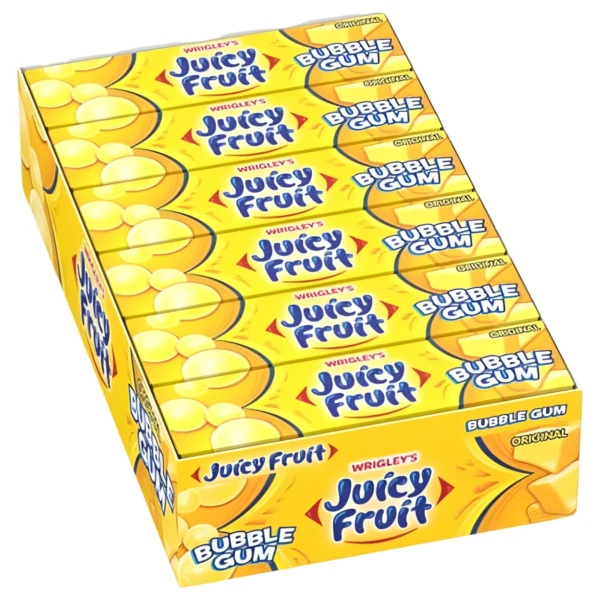 Juicy Fruit Bubble Gum 18pk