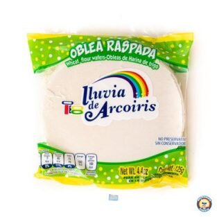 Lluvia de Arcoiris Oblea Raspada Mediana