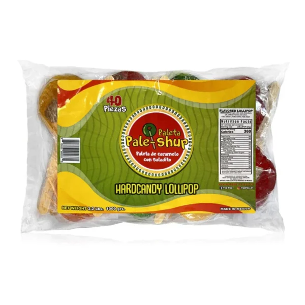 Paleshup Assorted Paleta, 30ct
