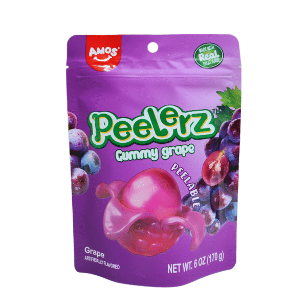Amos Peelerz Gummy Grape 6oz