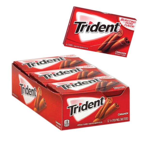 Trident Cinnamon Gum 12ct