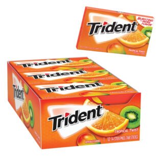 Trident Tropical Twist Gum 12ct