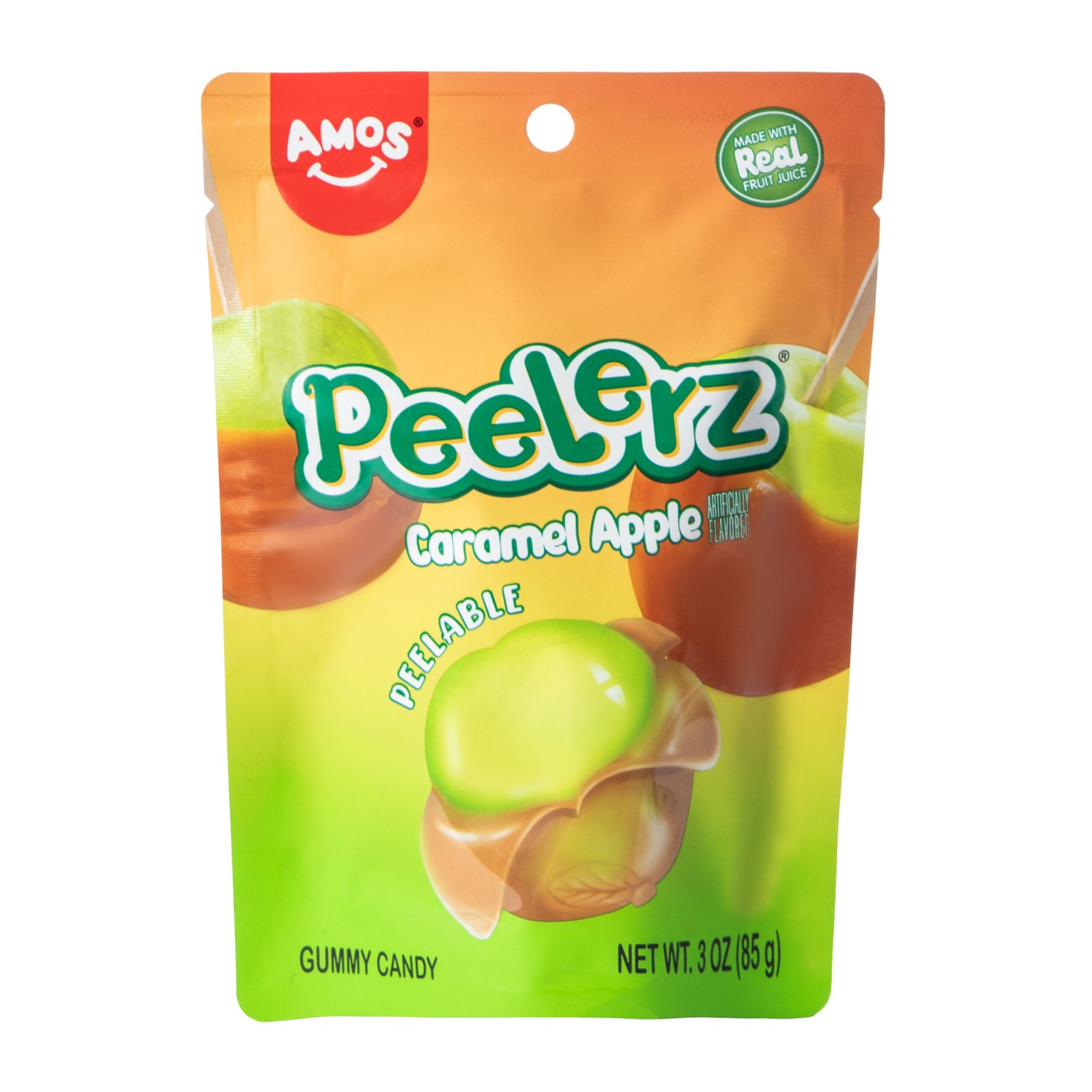 Amos Peelerz Caramel Apple 3oz/24pk