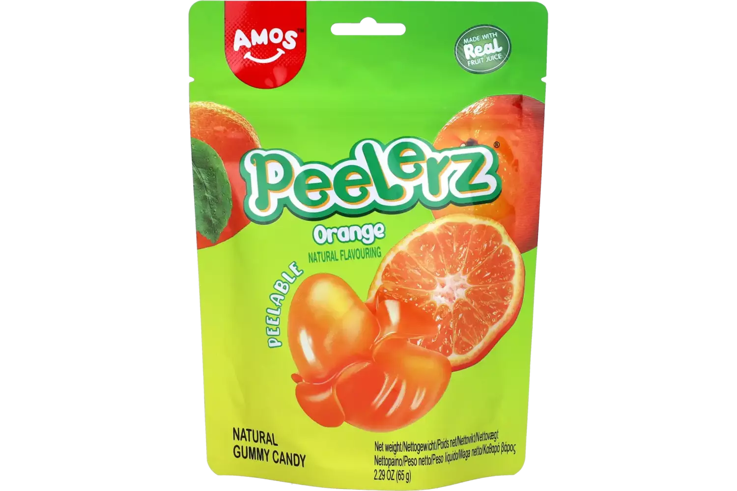 Amos Peelerz Orange 2.29oz/24pk