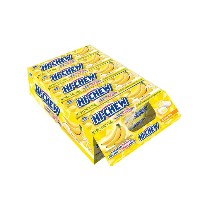 Hi-Chew Banana Chewy Candy 15ct