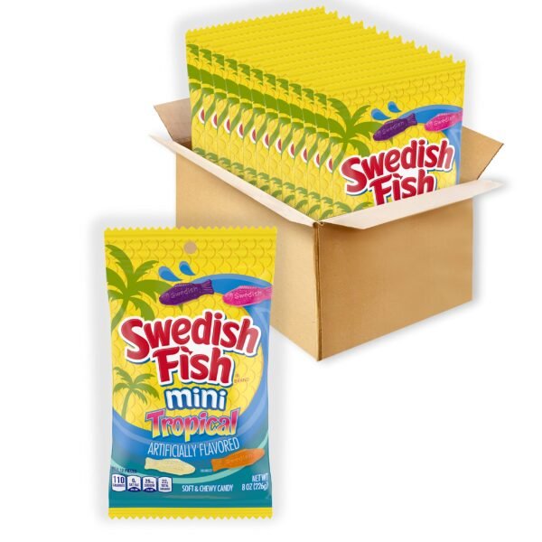 Swedish Fish Mini Tropical 12ct