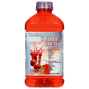 Suero Oral Cherry 33.8oz/8pk