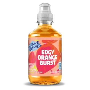 Tum-E Yummies Edgy Orange Burst 10oz/12pk