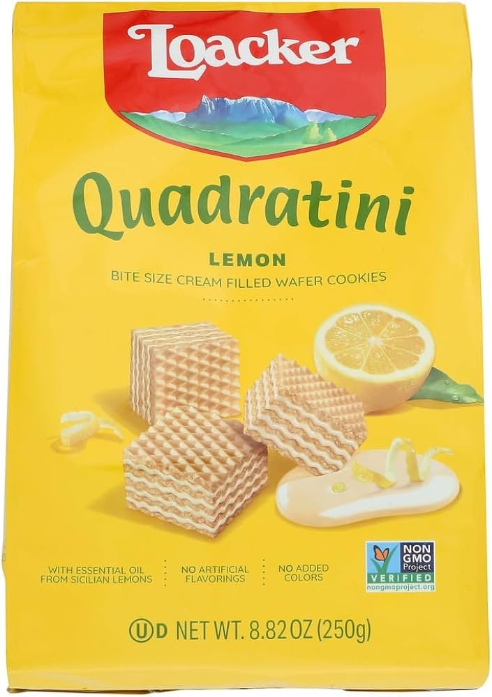 Loacker Quadratini Lemon/6ct