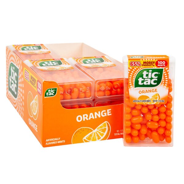 Tic Tac Orange 12ct – S and S snacks