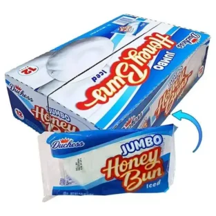 Hostess Jumbo Honey Bun Iced 6ct
