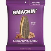 Smackin Sunflower Seeds Cinnamon Churro