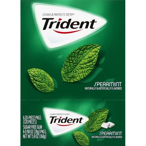 trident spearmint 6/20
