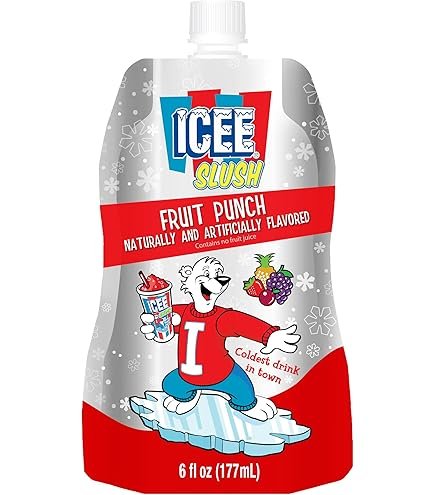 Icee Slush Frozen Fruit punch 8oz/12pk