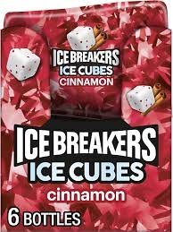 ICE BREAKERS ICE CUBES Cinnamon Sugar 6ct