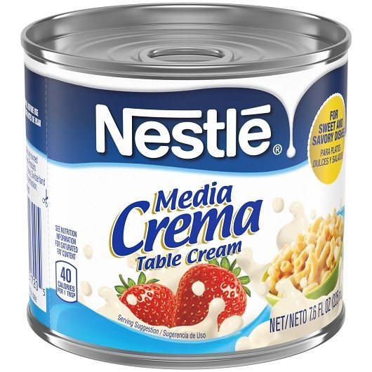 Nestle Media Crema 7.6oz, 24pc