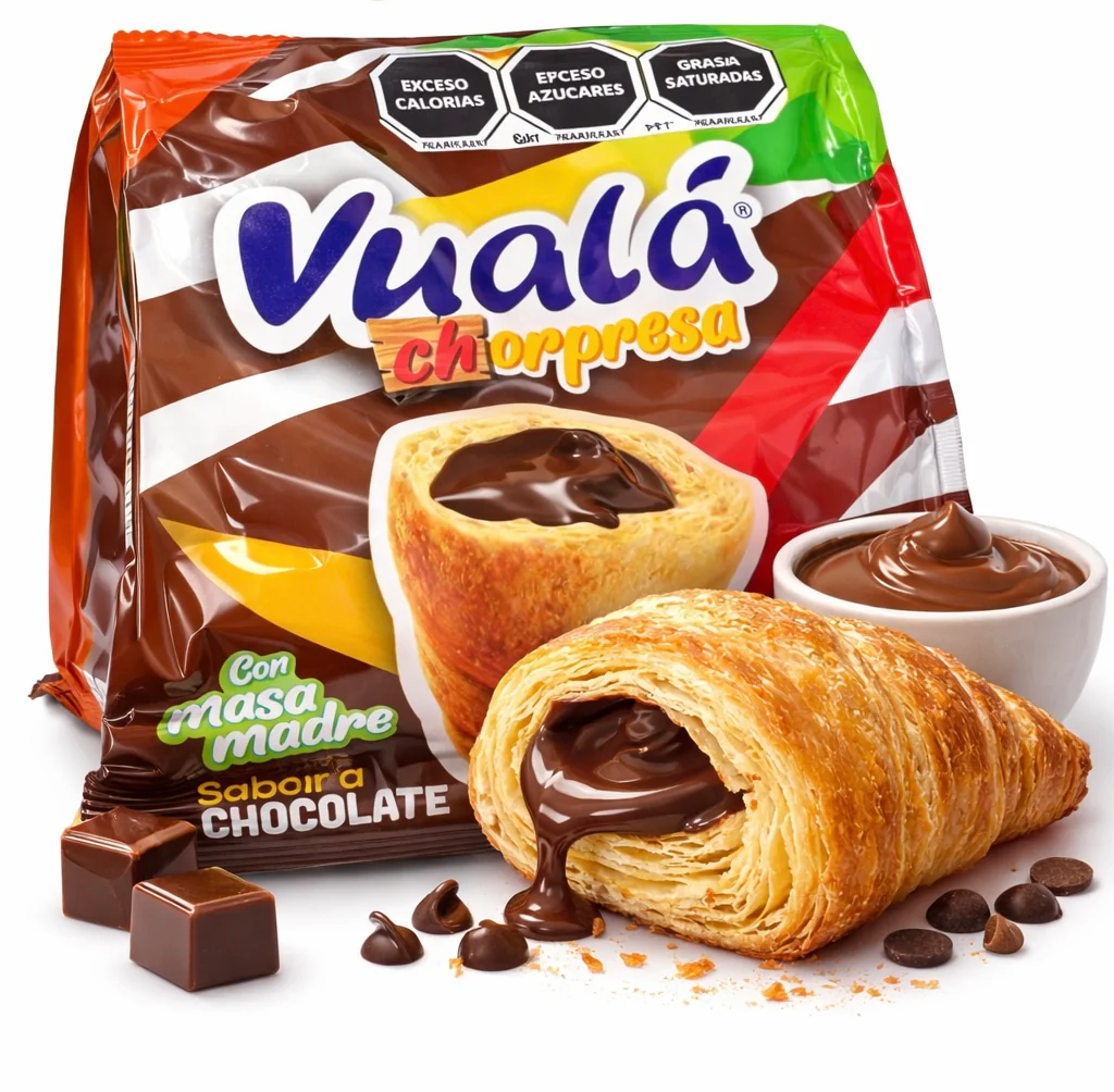 Vuala Sorpressa Pan Con Chocolate 60g/6ct