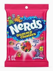 NERDS GUMMY CLUSTERS RAINBOW 12/5 OZ